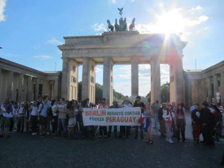 Paraguay resiste en Berlin, Alemania.
